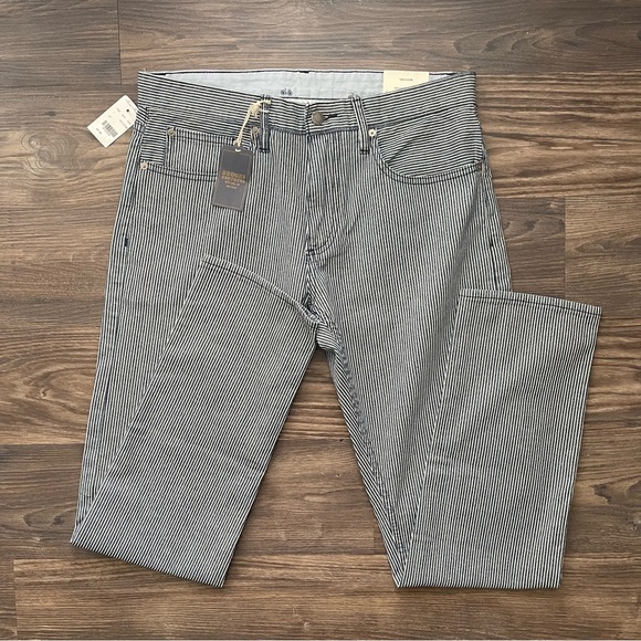 Brooks Brothers Other - Brooks Brothers Red Fleece Denim Striped Pants (NWT)